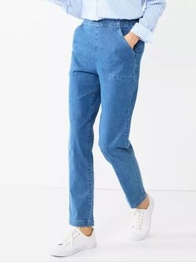 Croft & Barrow Classic Pull On Jeans